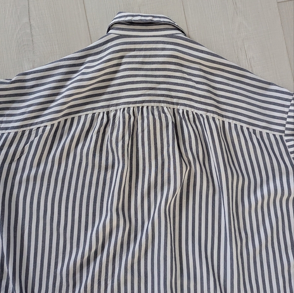 Madewell central tunic shirt in Ballard stripe - Picture 9 of 11
